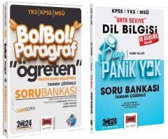 SÜPER FİYAT - Yargı 2024 YKS KPSS MSÜ Paragraf + Dil Bilgisi Soru Bankası 2 li Set Yargı Yayınları