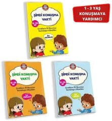 Çocuk Akademi Şimdi Konuşma Vakti Seti 3 Kitap Çocuk Akademi