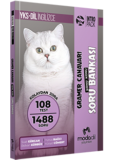 Modadil YKSDİL İngilizce Gramer Canavarı İntro Pack Soru Bankası Modadil Yayınları