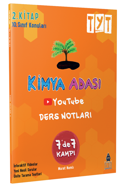Kimya Adası YKS TYT Kimya 7 de 7 Kampı Ders Notları 2. Kitap Kimya Adası