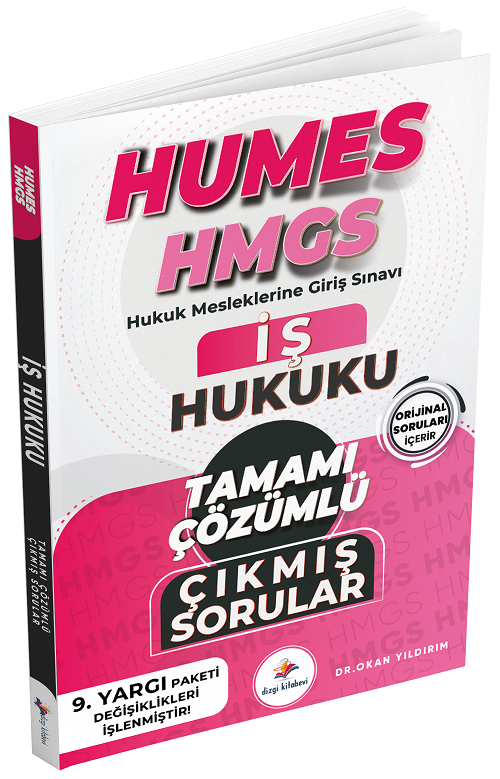 Dizgi Kitap HUMES HMGS İş Hukuku Çıkmış Sorular Çözümlü Dizgi Kitap