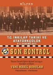 Bilfen 8. Sınıf TC İnkılap Tarihi ve Atatürkçülük Son Kontrol 8 li Deneme Seti Bilfen Yayıncılık