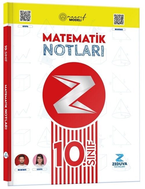 Zeduva 10. Sınıf SML Matematik ve Geotopya Ders Notları - Zeynep Nur Gültekin, İsmail Kocabaş Zeduva Yayınları