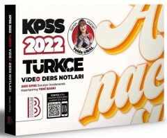 SÜPER FİYAT - Benim Hocam 2022 KPSS Türkçe Video Ders Notları - Yelda Ünal Benim Hocam Yayınları