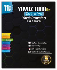 Yavuz Tuna 11. Sınıf Coğrafya Yazılı Provaları 1. ve 2. Dönem Yavuz Tuna