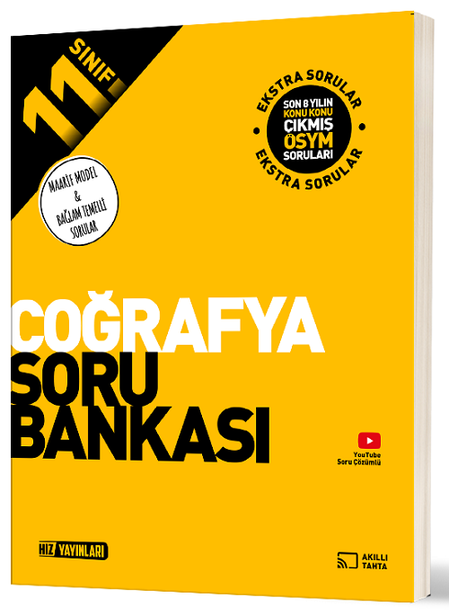 Hız Yayınları 11. Sınıf Coğrafya Maarif Model Soru Bankası Hız Yayınları