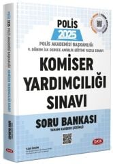Data 2025 Polis Akademisi Başkanlığı Komiser Yardımcılığı Soru Bankası Çözümlü Data Yayınları