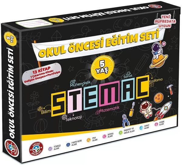 Çocuk Akademi 5 Yaş Okul Öncesi Eğitim Seti Çocuk Akademi