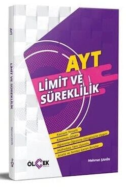 Ölçek YKS AYT Matematik Limit ve Süreklilik Föyü Ölçek Yayınları