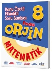 Orjin Okul 8. Sınıf Matematik Orjin Konu Özetli Etkinlikli Soru Bankası Orjin Okul Yayınları