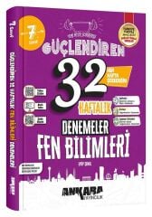 Ankara Yayıncılık 7. Sınıf Fen Bilimleri Güçlendiren Maarif Modeli 32 Haftalık Denemeleri Ankara Yayıncılık