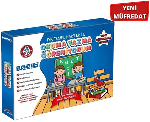 Çocuk Akademi 1. Sınıf Okuma Yazma Öğreniyorum Seti Çocuk Akademi