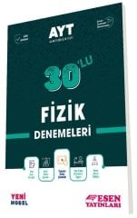 Esen YKS AYT Fizik 30 lu Deneme Esen Yayınları