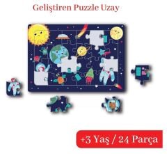 3 Yaş Puzzle - Uzay Çocuk Akademi