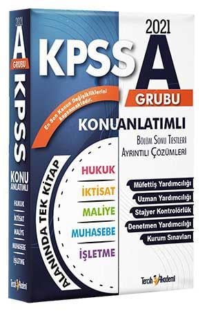 Tercih Akademi 2021 KPSS A Grubu Tüm Dersler Konu Anlatımlı Tercih Akademi Yayınları
