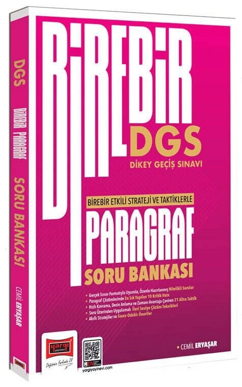 Yargı 2026 DGS Paragraf Birebir Soru Bankası Çözümlü - Cemil Eryaşar Yargı Yayınları