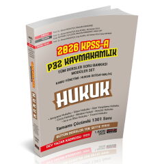 Savaş 2026 KPSS A Grubu P32 Kaymakamlık Tüm Dersler Soru Bankası Seti 1. Baskı - Ahmet Nohutçu, Mustafa Karadeniz Savaş Yayınları