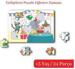 3 Yaş Puzzle - Eğlence Zamanı Çocuk Akademi