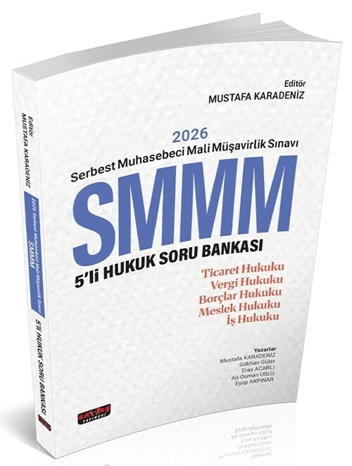 Savaş 2026 SMMM 5’li Hukuk Soru Bankası - Mustafa Karadeniz Savaş Yayınları