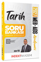 İndeks Akademi 2027 MEB-AGS Akademisi Tarih Soru Bankası Çözümlü - Aydın Yüce İndeks Akademi Yayıncılık