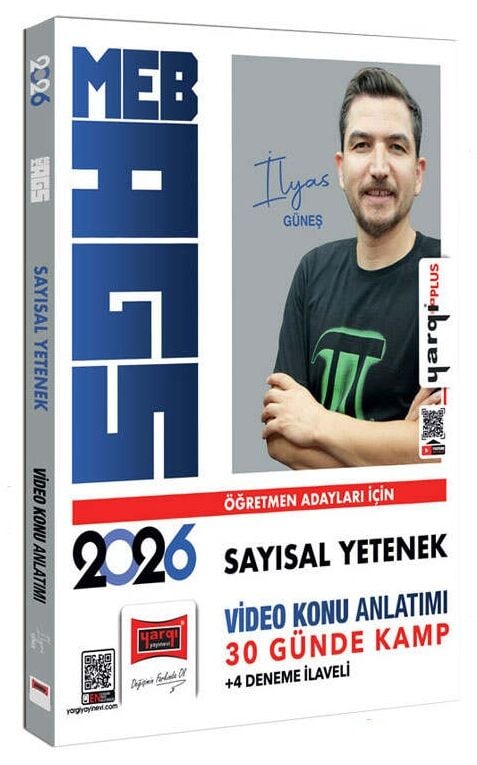 Yargı 2026 MEB-AGS Sayısal Yetenek 30 Günde Kamp Video Konu Anlatımı - İlyas Güneş Yargı Yayınları