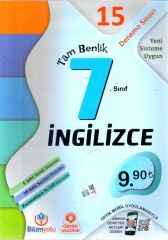 Örnek Akademi 7. Sınıf İngilizce 15 Deneme Sınavı Örnek Akademi Yayınları