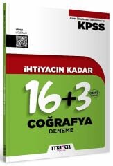 Marka KPSS Coğrafya İHTİYACIN KADAR 19 Deneme Çözümlü Marka Yayınları