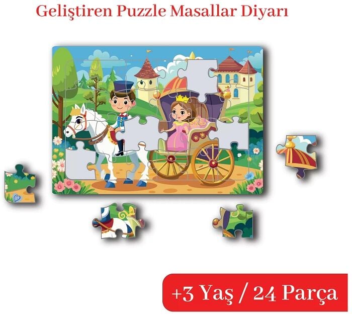 3 Yaş Puzzle - Masallar Diyarı Çocuk Akademi