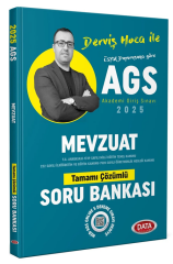 SÜPER FİYAT - Data 2025 MEB-AGS Mevzuat Soru Bankası Çözümlü - Derviş Hoca Data Yayınları