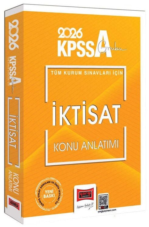 Yargı 2026 KPSS A Grubu İktisat Konu Anlatımı Yargı Yayınları