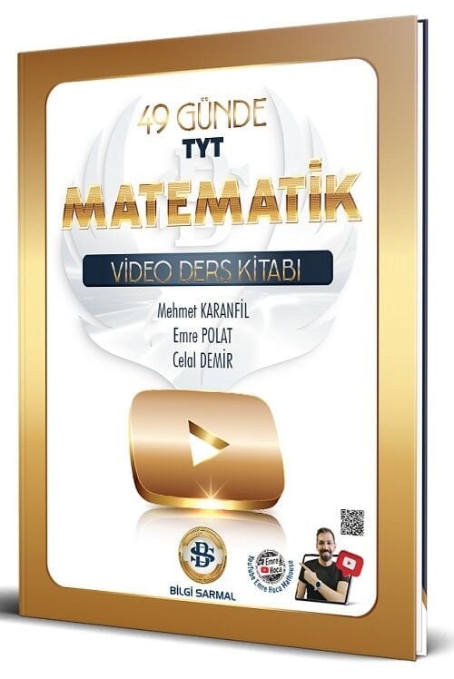 Bilgi Sarmal YKS TYT 49 Günde Matematik Video Ders Kitabı Bilgi Sarmal Yayınları