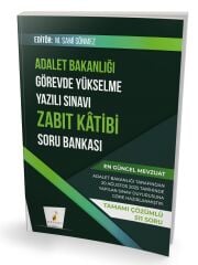 Pelikan GYS Adalet Bakanlığı Zabıt Katibi Soru Bankası Çözümlü Görevde Yükselme - M. Sami Sönmez Pelikan Yayınevi