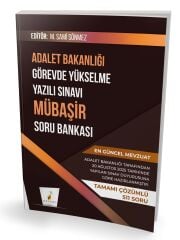 Pelikan GYS Adalet Bakanlığı Mübaşir Soru Bankası Çözümlü Görevde Yükselme - M. Sami Sönmez Pelikan Yayınevi
