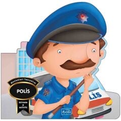 Meslekleri Tanıyalım - Polis Boyama ve Aktivite Kitabı Parıltı Yayınları