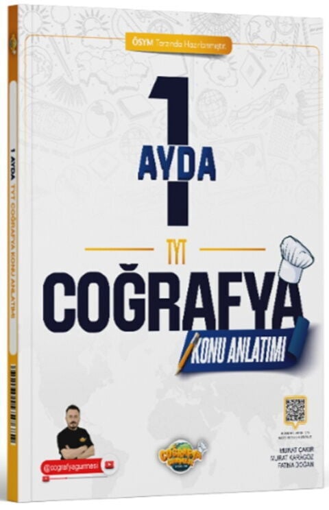 Coğrafya Gurmesi YKS TYT Coğrafya 1 Ayda Konu Anlatımı Coğrafya Gurmesi Yayınları