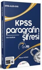 Paragrafın Şifresi KPSS ALES DGS Paragraf Soru Bankası - Mehmet Vicdan Paragrafın Şifresi Yayınları