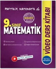 Partikül Matematik 9. Sınıf Matematik Maarif Modeli Video Ders Kitabı Partikül Matematik Yayınları