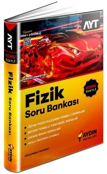 Aydın YKS AYT Fizik Konu Özetli Soru Bankası Aydın Yayınları