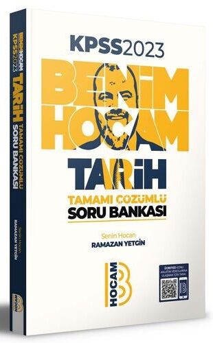 SÜPER FİYAT - Benim Hocam 2023 KPSS Tarih Soru Bankası Çözümlü - Ramazan Yetgin Benim Hocam Yayınları