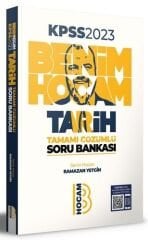 SÜPER FİYAT - Benim Hocam 2023 KPSS Tarih Soru Bankası Çözümlü - Ramazan Yetgin Benim Hocam Yayınları