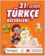 Tonguç 3. Sınıf 21. Yüzyıl Maarif Model Türkçe Becerileri Tonguç Akademi