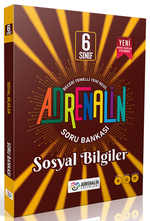 Adrenalin 6. Sınıf Sosyal Bilgiler Soru Bankası Adrenalin Yayınları