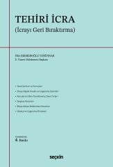 Seçkin Tehiri İcra 4. Baskı - Filiz Berberoğlu Yenipınar Seçkin Yayınları