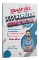 Tahayyül ÖABT MEB-AGS 777 Soruda Genel Tekrar Soru Bankası Çözümlü - Mustafa Çoban, Adem Çoban Tahayyül Yayınları