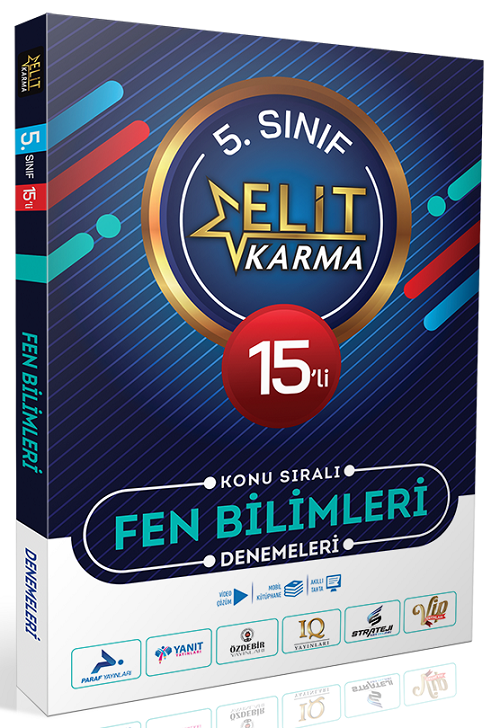 Elit Karma 5. Sınıf Fen Bilimleri Konu Sıralı 15 li Deneme Elit Karma
