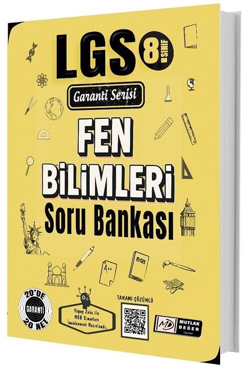 Mutlak Değer 8. Sınıf LGS Fen Bilimleri Soru Bankası Çözümlü Garanti Serisi Mutlak Değer Yayınları