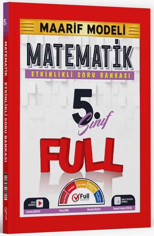 Full Matematik 5. Sınıf Matematik Full Etkinlikli Soru Bankası Full Matematik Yayınları