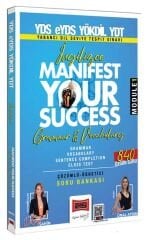 Yargı YDS EYDS YÖKDİL YDT İngilizce Manifest Your Success Grammar and Vocabulary Soru Bankası Module-1 - Sevgi Şahin Yargı Yayınları