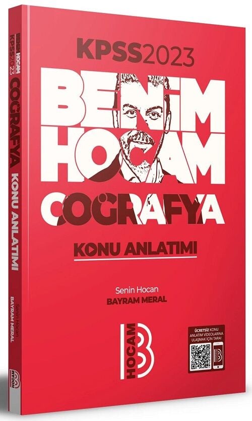 SÜPER FİYAT - Benim Hocam 2023 KPSS Coğrafya Konu Anlatımı - Bayram Meral Benim Hocam Yayınları