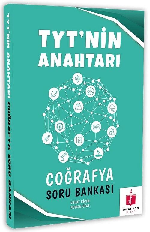 Anahtar Kitap YKS TYT Coğrafya TYT nin Anahtarı Soru Bankası - Vedat Biçim, Numan Ötas Anahtar Kitap